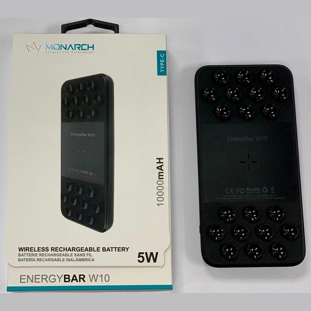 Monarch Wireless Rechargeable Battery EnergyBar W10